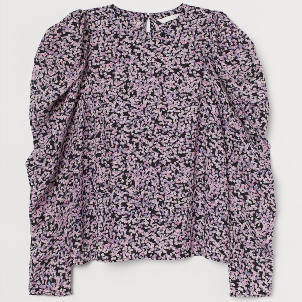 H&M puffed sleeves top